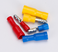 Connecteur mâle pré-isolé FRD1.25-156, 0,5-1,5 mm², fil de cuivre, terminal multicolore pour câblage électrique industriel