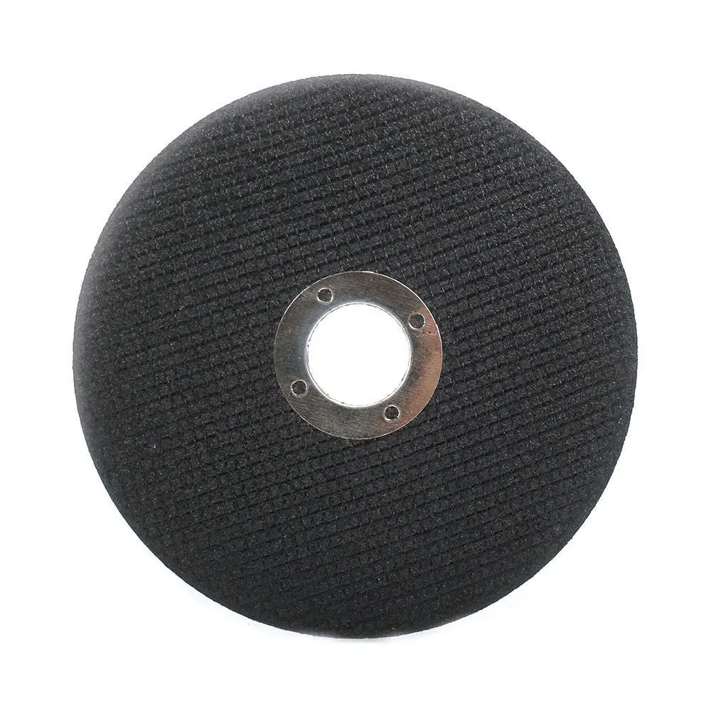 Disque de roue de coupe Lame de disque de meulage abrasif renforcé de fibres Outil de coupe de surface à double maille pour l'acier inoxydable