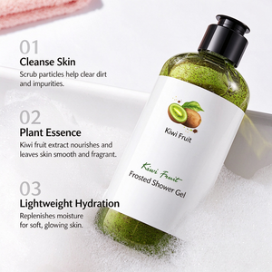 Gel Douche Nettoyant Profond et Rafraîchissant à l'Extrait de Kiwi OEM ODM – Soin Corporel Doux – Marque Privée – Vente en Gros - Product Image 5