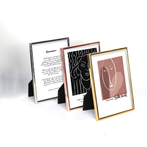 Poster Picture Photo Frame Metal Custom Size A2 A3 A4 A5 Aluminum Photo Frame