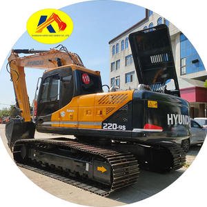 22 Ton Mining Digger Korea Used Hyundai 220 <b>Cheap</b> on Sale Crawler Excavator Hyundai 220LC-9S Used - Product Image 1