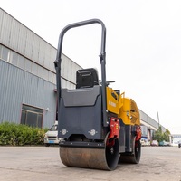 Compacteur de sol vibrant mini portable autopropulsé de 1 tonne, couleur personnalisable en usine