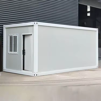 Emballage plat moderne personnalisé de 20 à 40 pieds Maison de bureaux préfabriquée en acier Conteneur préfabriqué Conception pliante pour un espace optimal