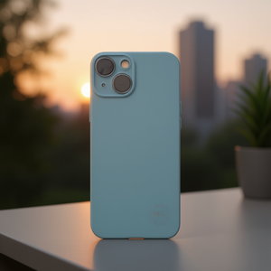 เคสโทรศัพท์มือถือระดับพรีเมียมสีฟ้าสำหรับ iPhone 15 - Product Image 3