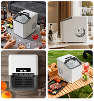 Fournisseur d'usine Machine à glaçons portable Bullet Ice Maker avec réservoir d'eau externe de 1,5 L pour la barre de fête de bureau à domicile XL16