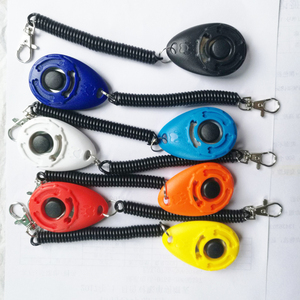 Venta al por mayor logotipo personalizado sonido dejar de ladrar entrenamiento silbato redondo perro <span class=keywords><strong>Clicker</strong></span> - Product Image 3