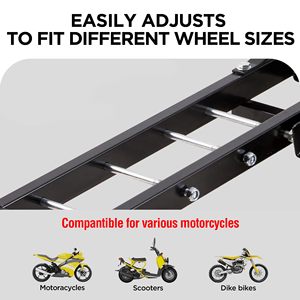 Type de mise à niveau <span class=keywords><strong>Support</strong></span> d'<span class=keywords><strong>attelage</strong></span> de charge <span class=keywords><strong>Support</strong></span> de porte-<span class=keywords><strong>moto</strong></span> <span class=keywords><strong>Support</strong></span> de porte-vélo Scooter Accessoire Porte-bagages arrière avec rampe de chargement - Product Image 5
