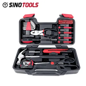 Best Seller China Professional Mechanic Heavy Duty Full Car Repair Multifunction Hand Tool Kit Sets Box With Shipping