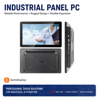 PC industriel tout-en-un sans ventilateur avec écran tactile capacitif personnalisé de 10,4 pouces