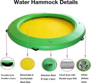 Hamaca Flotante Inflable <span class=keywords><strong>de</strong></span> PVC para <span class=keywords><strong>Piscina</strong></span>, Playa y Mar, Estilo Moderno, Novedad al por Mayor - Product Image 6