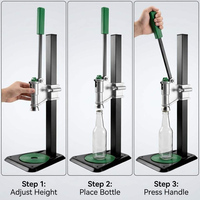 Machine à capsuler les bouteilles réglable pour bière et vin, presse-capsules pour bouteilles de bière, soda et brassage maison