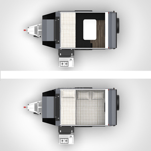 Лидер продаж, алюминиевый туристический прицеп для кемпинга, туристические трейлеры для кемпинга, туристические трейлеры для кемпинга, <span class=keywords><strong>2</strong></span> места, туристические караваны R - Product Image 6