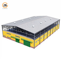Bâtiment en structure métallique préfabriquée personnalisé, certifié CE, assemblage rapide, durable, atelier industriel, hangar d'usine
