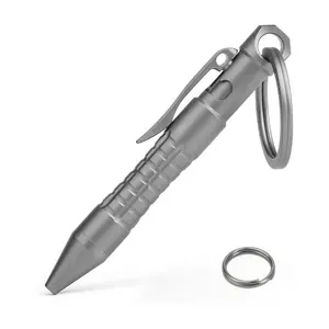 84毫米迷你尺寸EDC圆珠笔礼品滚珠笔精密加工书写金属可爱铝钛笔
