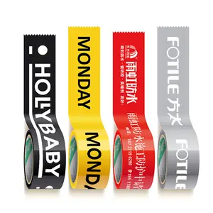 Strong Sticky Wholesale Adhesive Tape Logo Package Tape with Custom Logo for Packing