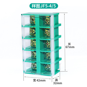 TENGEN JF5 Terminal <b>Block</b> 67x42x32mm DIN Rail <b>Mount</b> Wire Connector With High And Low Rails - Product Image 1