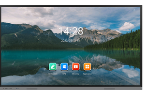กระดานไวท์บอร์ดอัจฉริยะแบบอินเทอร์แอคทีฟ LCD ขนาด 65 นิ้ว 4K พร้อม OPS - Product Image 2