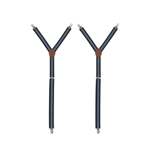 Porte-jarretelles élastiques ajustables pour hommes avec clips antidérapants Vente en gros <span class=keywords><strong>Bretelles</strong></span> pour porte-chemises - Product Image 5