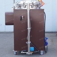 Autoclave vertical anti-éclatement 200 L pour aliments, équipement de stérilisation sous vide pour aliments, fabricant
