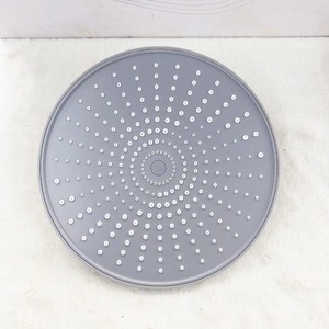 Round Shower Head <b>Set</b> 8 Inch Rain Top <b>Spray</b> Plastic Easy To Clean - Product Image 1
