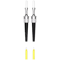 1m (3ft) Fiber Patch Cable 1 Fiber FC UPC Simplex to FC UPC Simplex Single Mode (OS2) Riser (OFNR) 2.0mm Tight-Buffered Yellow