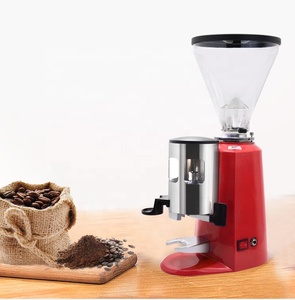เครื่องบดกาแฟไฟฟ้าแบบแบน NIBU Factory สำหรับร้านกาแฟ เครื่องบดกาแฟอัตโนมัติสำหรับเอสเพรสโซ - Product Image 4