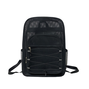 Mochila de malla transpirable personalizada transfronteriza en stock, bolsa de malla para natación y fitness, bolsa de malla transpirable para portátil, bolsa de playa. - Product Image 5