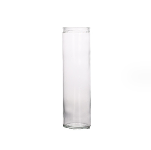 Großhandel günstigen Preis 8 Zoll leeres Glas 7 Tage Votiv kerzen spirituelle Kerzen Kirche Gebet religiöses Glas Kerzen glas - Product Image 4