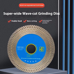 Lưỡi cưa kim cương Super X-Turbo 115mm dùng cho đá granite, đá marble, gạch porcelain, gạch ceramic, cắt khô và ướt, tuổi thọ cao, OEM công nghiệp - Product Image 3