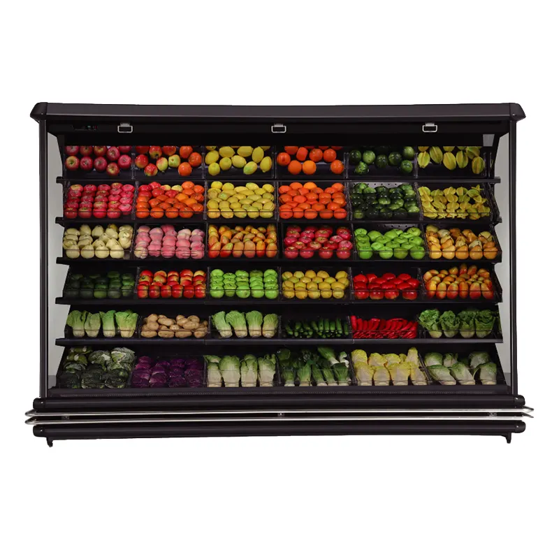 Imay-refrigerador de aire upermarket para frutas y verduras, refrigerador vertical, nuevo diseño