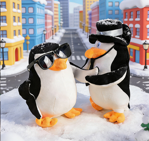 Peluche personnalisée <span class=keywords><strong>pingouin</strong></span> de <span class=keywords><strong>Madagascar</strong></span>, jouet en peluche doux, poupée oiseau mignonne, oreiller <span class=keywords><strong>pingouin</strong></span> moelleux pour enfants, cadeau et décoration intérieure - Product Image 5