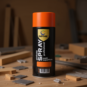 Spray Paint 200Ml Orange Multi Surface Professional Craft Supplies - Product Image 2