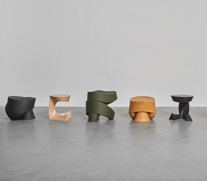 Sgabello dal Design Moderno Personalizzabile in Colore, per Arredamento, <span class=keywords><strong>Arte</strong></span>, Uso Commerciale Leggero, Residenziale, Ufficio - Product Image 6
