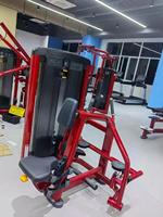 Máquina de Ejercicios Comercial Ajustable para Sentadillas, Pecho y Espalda, con Carga de Placas, para Entrenamiento de Fisicoculturismo