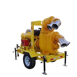 Pompe à moteur diesel à aspiration naturelle à tête haute mobile à deux/quatre roues - Product Image 1