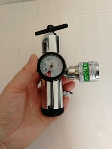 Đồng Thau CGA870 Y Tế Điều Chỉnh Oxy Với Tiêu Chuẩn Anh Kiểm Tra Van Outlet - Product Image 5