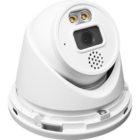 8MP VCA KI-Gesichtserkennung Turret IP-Kamera PoE Sicherheits-CCTV-Kamera Menschen- und Fahrzeugerkennung Intelligentes System Wasserdicht für Außenbereich