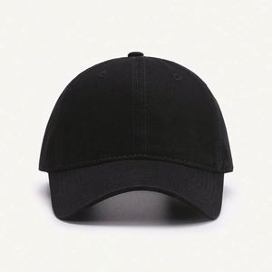 Wholesale Factory Unstructured Baseball Cap Custom Embroidery Logo Blank Solid Color Polyester/Cotton Sporty Common - Product Image 3