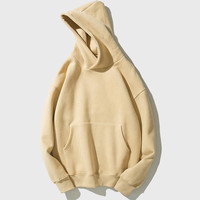 Logo personnalisé, sweats à capuche unisexes de haute qualité, simples et concis, en gros, sweats à capuche surdimensionnés personnalisés, style hip-hop