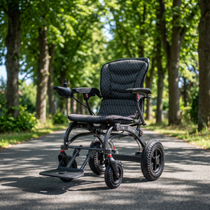 <span class=keywords><strong>Silla</strong></span> de Ruedas Eléctrica <span class=keywords><strong>con</strong></span> Freno Electromagnético y Absorción de Impactos, Cómoda y Portátil, Apta para Personas Mayores y <span class=keywords><strong>con</strong></span> Discapacidad, para EE. UU./UE/AU - Product Image 1