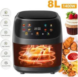 Four à friture à air numérique 8L, cuisson rapide, nettoyage facile, capacité 8L pour les repas familiaux et les rassemblements en plein air - Product Image 4