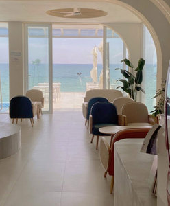 Mua Sắm Đồ Tráng Miệng Nhà Hàng Thư Viện Giải Trí Khu Vực Nghỉ Ngơi Ghế Sofa Đàm Phán Bàn Cà Phê Và Ghế Kết Hợp - Product Image 6