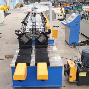 Hai đầu ánh sáng thép Keel cuộn tạo thành máy tường Stud theo dõi thiết bị cho furring kênh đinh tán hiệu quả cao - Product Image 2