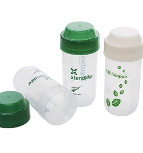 पारिस्थितिकी के अनुकूल सुविधा और पानी की बोतलें Drinkware प्रकार छोटे 250ml 300ml ब्लेंडर प्रोटीन प्रकार के बरतन - Product Image 1