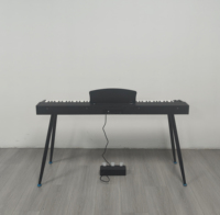Clavier de piano numérique compact portable 88 touches standard à sensibilité au toucher Pianos musicaux