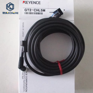 Cable de Extensión KEYENCE GT2-CHL5M para Cabezal de Sensor Serie GT2, Conector en Ángulo Tipo L M8, 5m / 16.4ft, GT2 CHL5M - Product Image 1