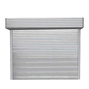 <span class=keywords><strong>Porte</strong></span> <span class=keywords><strong>de</strong></span> <span class=keywords><strong>garage</strong></span> extérieure moderne à double couche en acier, ignifugée 3H, certifiée CE, avec liaison d'alarme automatique - Product Image 6