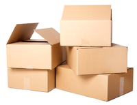 Caja de Cartón Corrugado Personalizada, Cajas de Embalaje para Mudanza, Cajas de Envío de Papel, Impresión de Logotipo Disponible