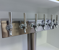 Tour à bière en acier inoxydable 3/4/5/6/8/10 robinets comptoir de bar distributeur de tour à boire tour de kegerator personnalisée