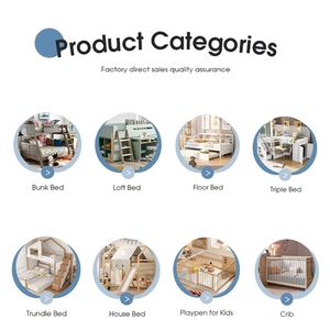 <span class=keywords><strong>Lit</strong></span> pour enfants en bois massif Montessori à profil bas, écologique, avec plateforme au sol, barrière et bibliothèque - Product Image 6